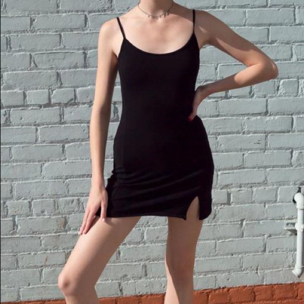 black dress